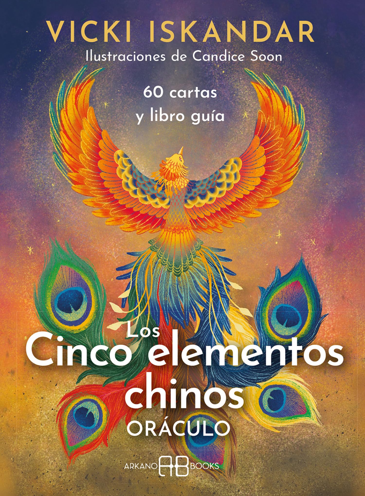 Imagen de catálogo asociada a Los cinco elementos chinos. Oráculo: 60 cartas y libro guía. (ADIVINACION-TAROT-JUEGOS)