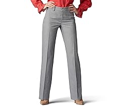 Lee women's flex motion regular fit trouser pant Outlet