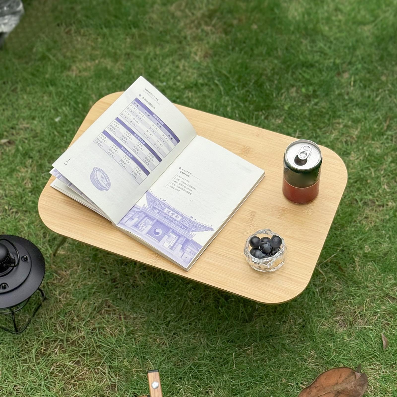 Generico Mesa De Camping Plegable Escritorio Para Ordenador Doméstico