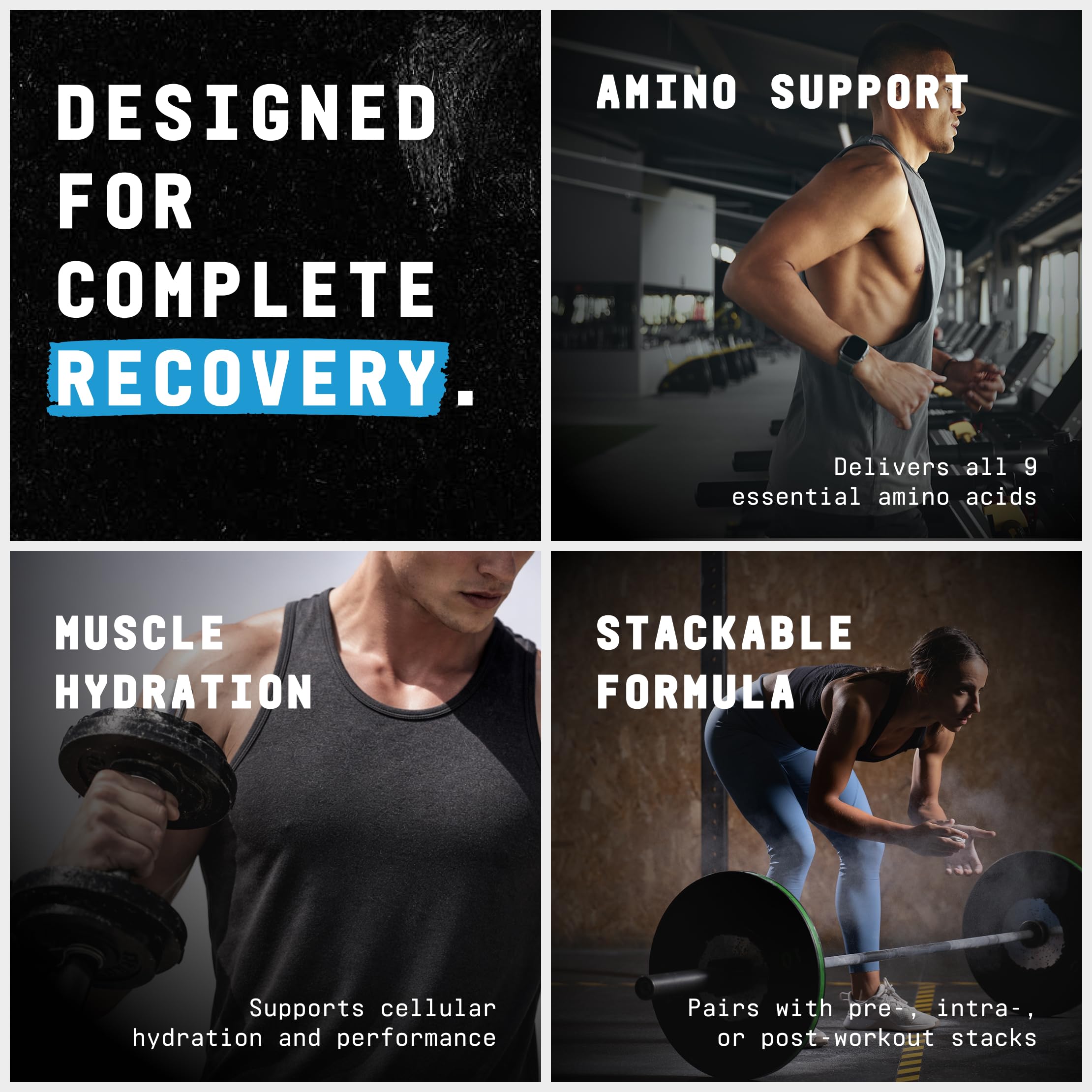 BEYOND RAW Precision Amino | Recovery & Power Amino Acid Formula | Fuel Muscles | Enhance Hydration | Gummy Worm | 25 Servings — Amazon image 6