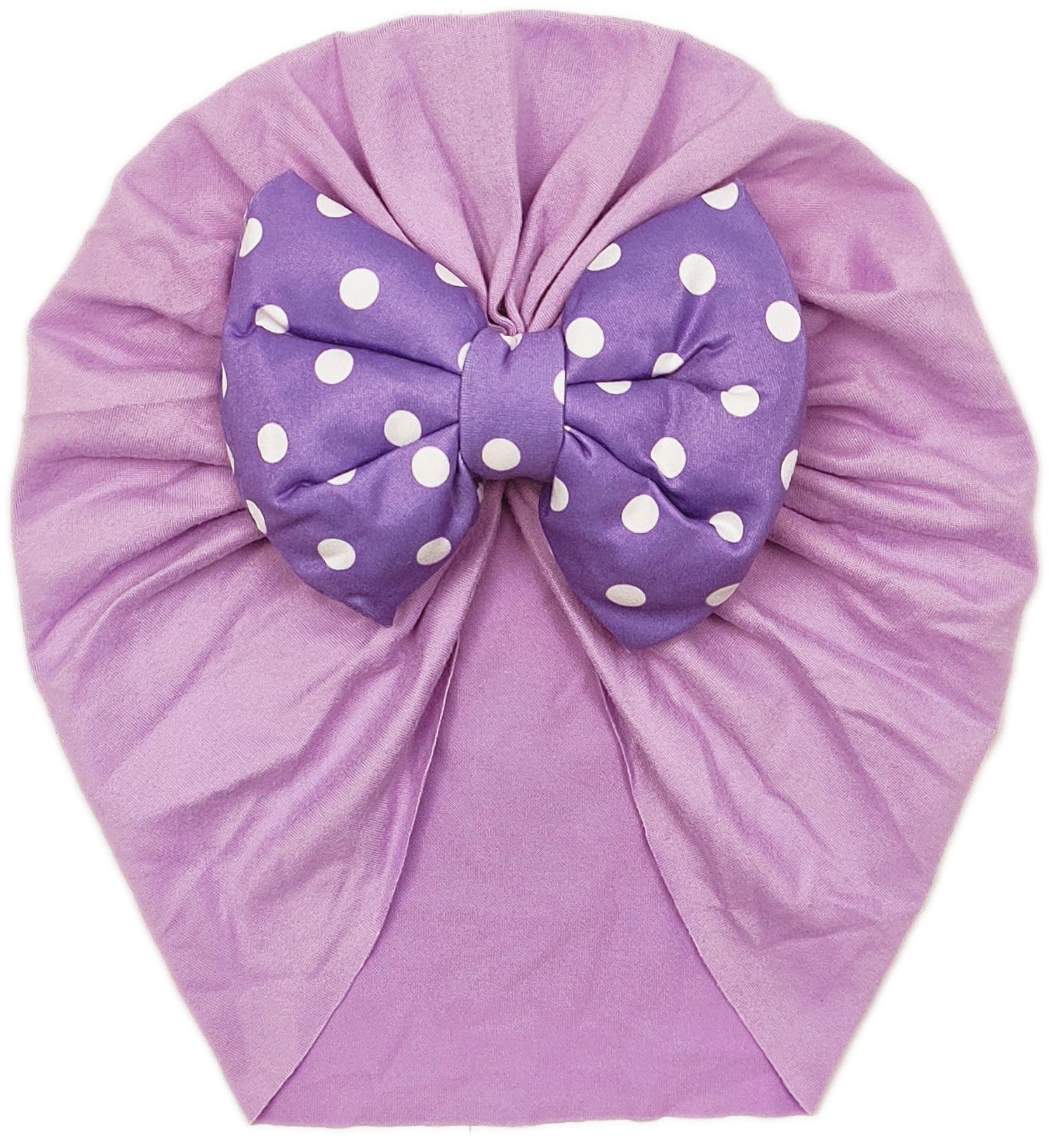 ANNACREATIONS Premium Soft Polka Bow Head Wrap Super Stretchable Headband Hair Accessories For Baby Girls (Purple) (B0CSMSYMW6) Amazon Price History, Amazon Price Tracker