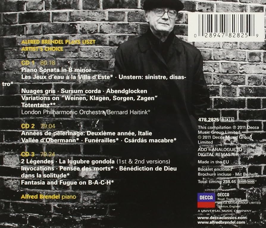 アーティスト・チョイス・コレクション アルフレッド・ブレンデル CD 8枚組 アーティスト・チョイス・コレクション アルフレッド