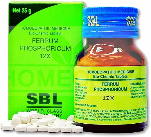 SBL Ferrum phosphoricum 12x || Pack of 3(25gx3)