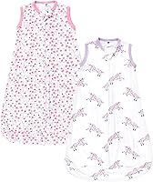 Vista 38 de Hudson Baby Saco de dormir unisex de algodón con manga larga para bebé, saco, manta