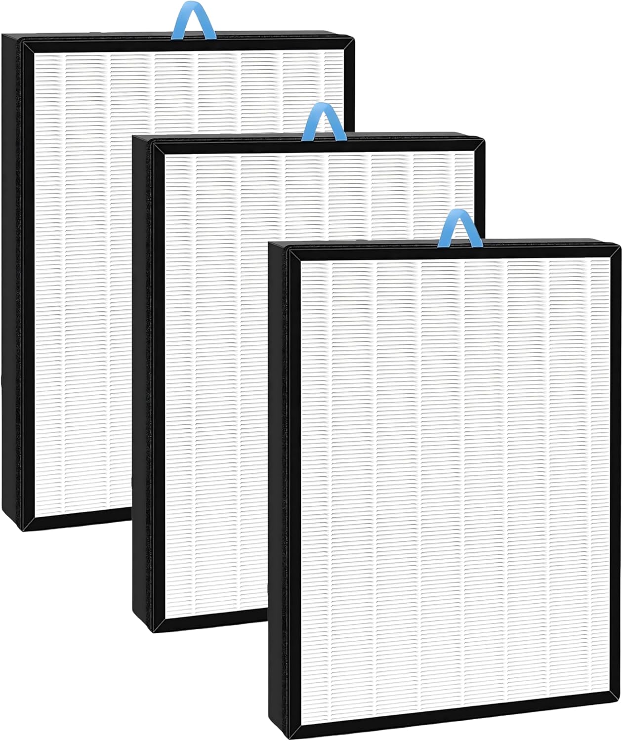 Nispira EverestAir-P EverestAir-RF 2-In-1 True HEPA Activated Carbon Filter Replacement for LEVOIT EverestAir Air Purifier 2 Packs
