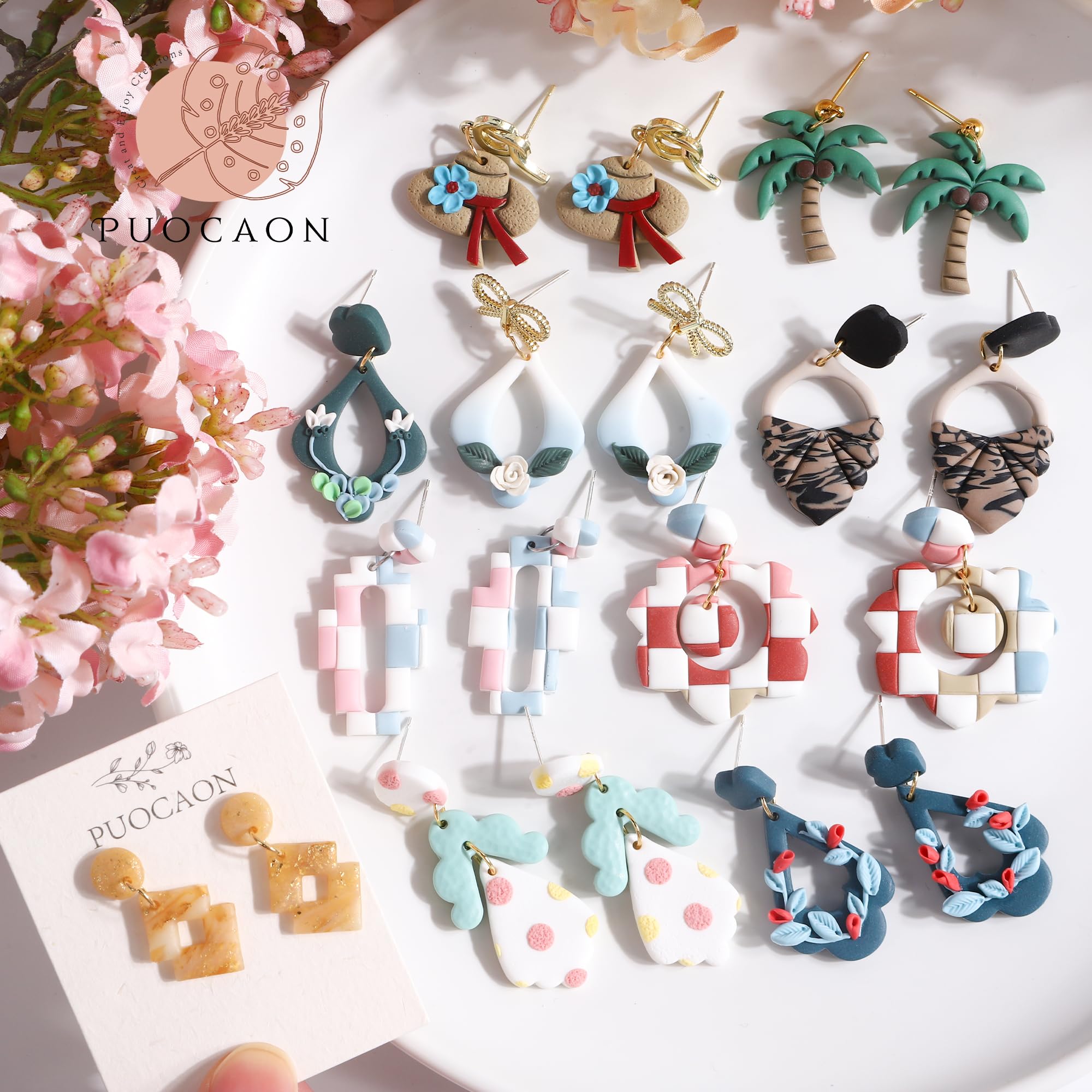 Amazon.co.jp: Puocaon Aztec ポリマークレイカッター - 10個 ダングル