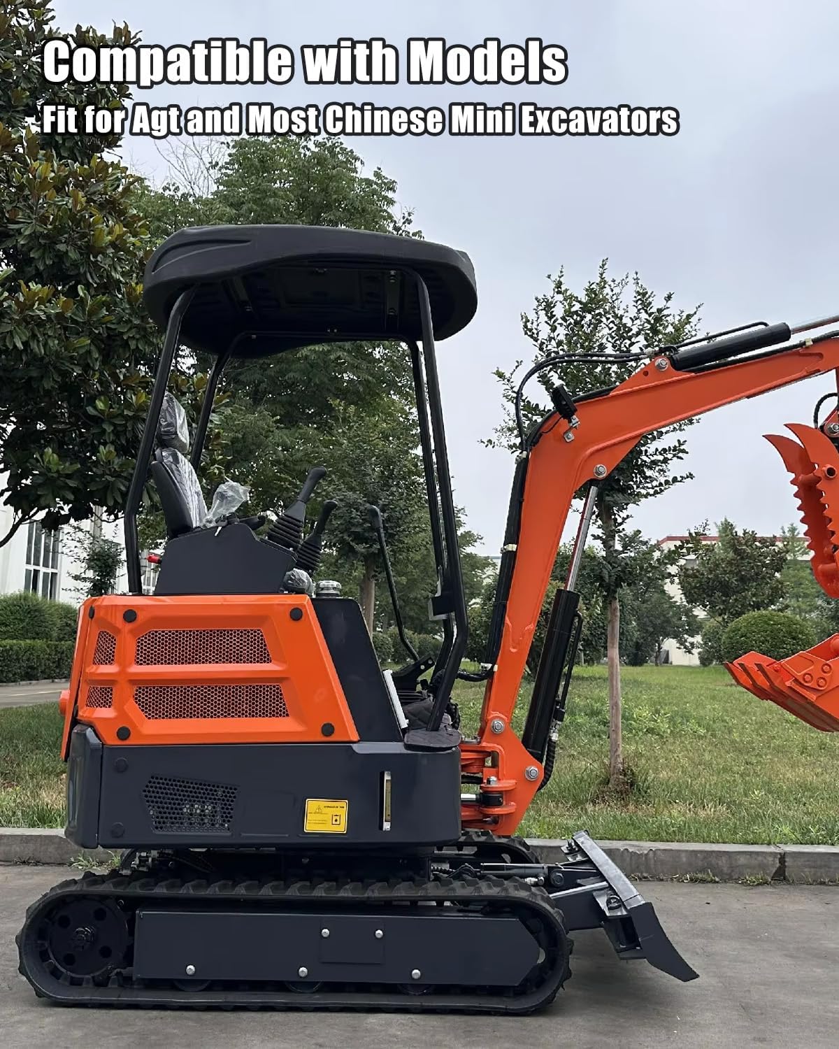 M16-M14 Hydraulic Quick Connect Fittings Fit for AGT and Most Chinese Mini Excavators, Hydraulic Hose Connect Adapter Include 2 Male Fittings & Female Fittings