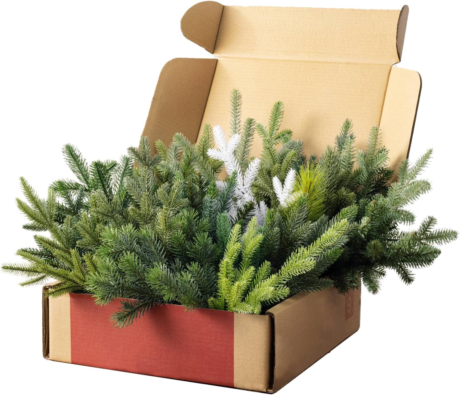 Balsam Hill Artificial Christmas Tree Branch Sample Kit - Includes Full Branches of 19 Balsam Hill Artificial Christmas Trees