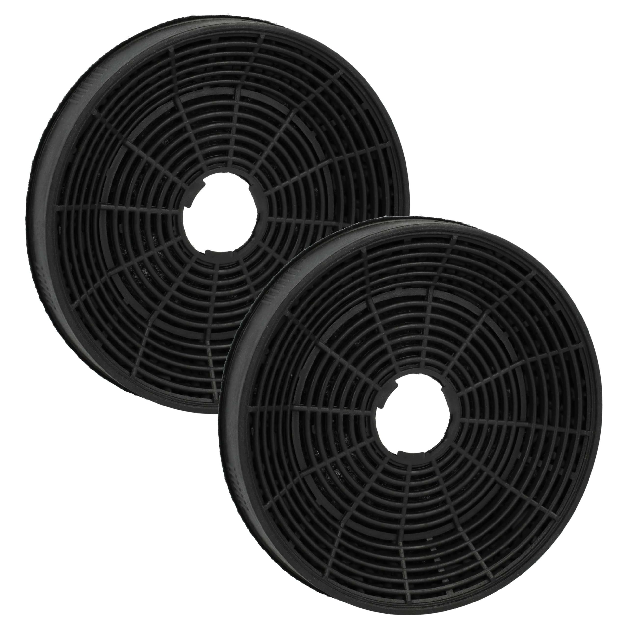 vhbw 2x Filter Activated Carbon Filter compatible with Jan Kolbe Triton95.2CN 101106703 Extractor Fan