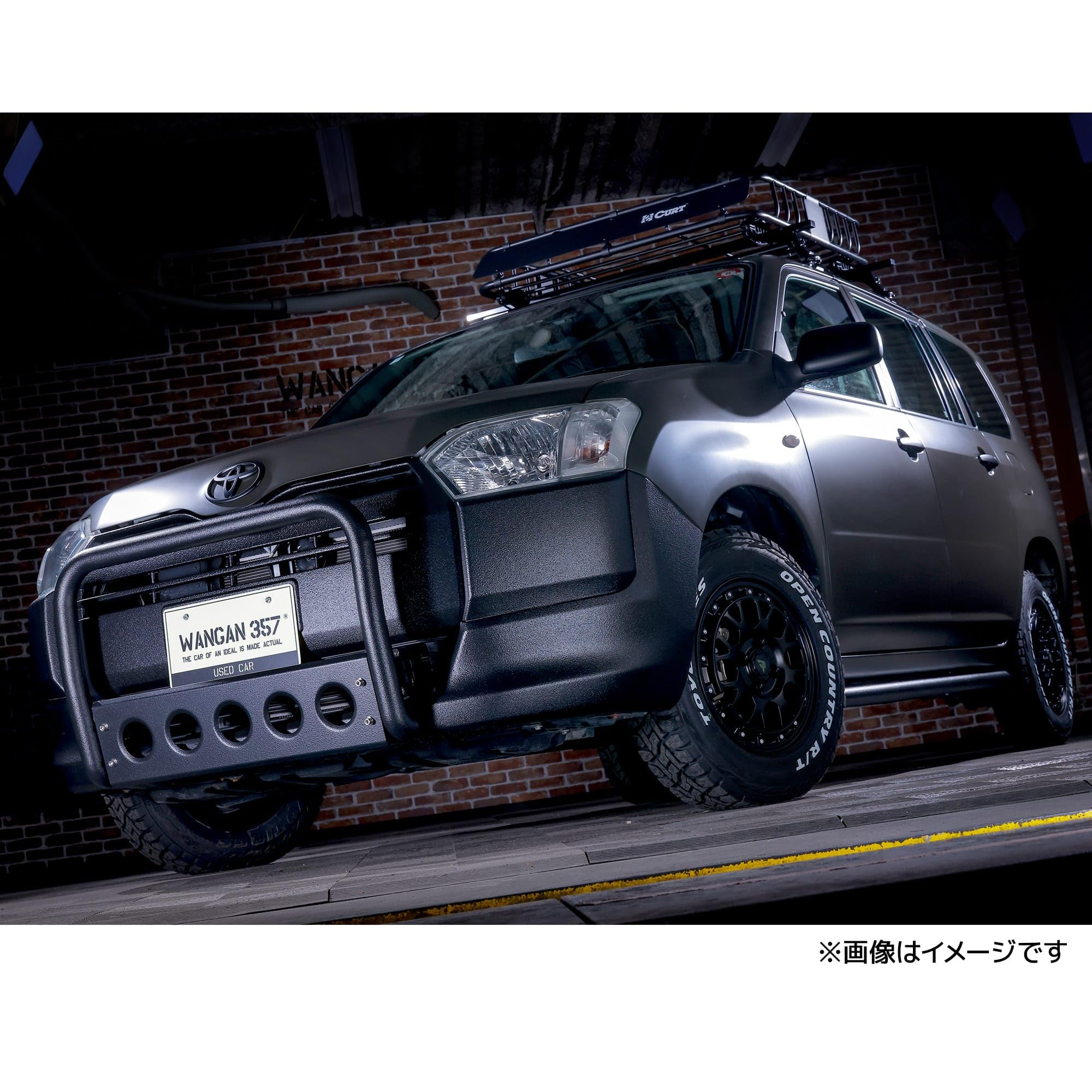 Amazon | WANGAN357 フロントグリルガード グリルバー NCP160 NCP165
