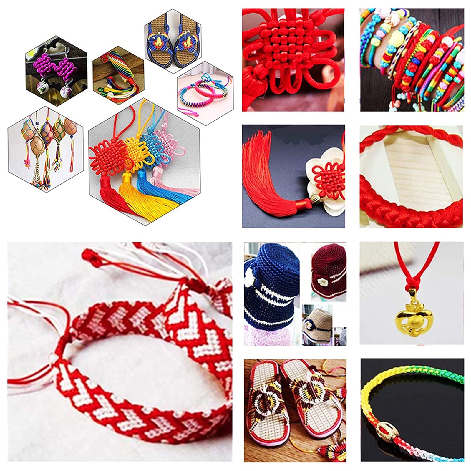 PH PandaHall Cordino in Nylon per Braccialetti Cordino per | FindTheDeal