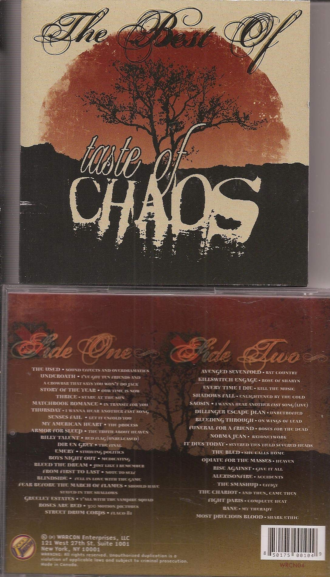 VARIOUS ARTISTS - TASTE OF CHAOS: Various, Various Artists: Amazon