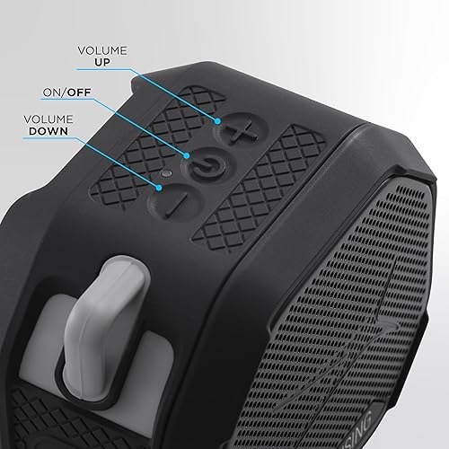 Miniatura 4 de Altec Lansing HYDRATREK - Altavoz Bluetooth magnético, impermeable IP67, altavoz portátil, emparejamiento inalámbrico verdadero, carga rápida USB-C,