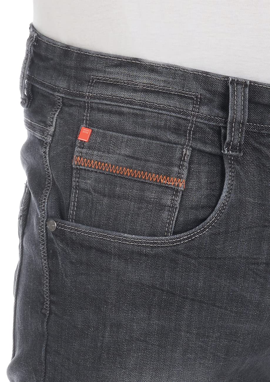 riverso RIVCaspar Jean pour Homme Coupe Slim Look usé Coton Denim Stretch Noir Bleu Gris W29 W30 W31 W32 W33 W34 W36 W38