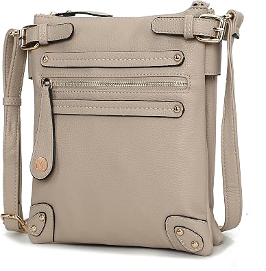 MKF Collection Crossbody Bag for Women, Vegan Leather Handbag Purse, Shoulder Bag by Mia K