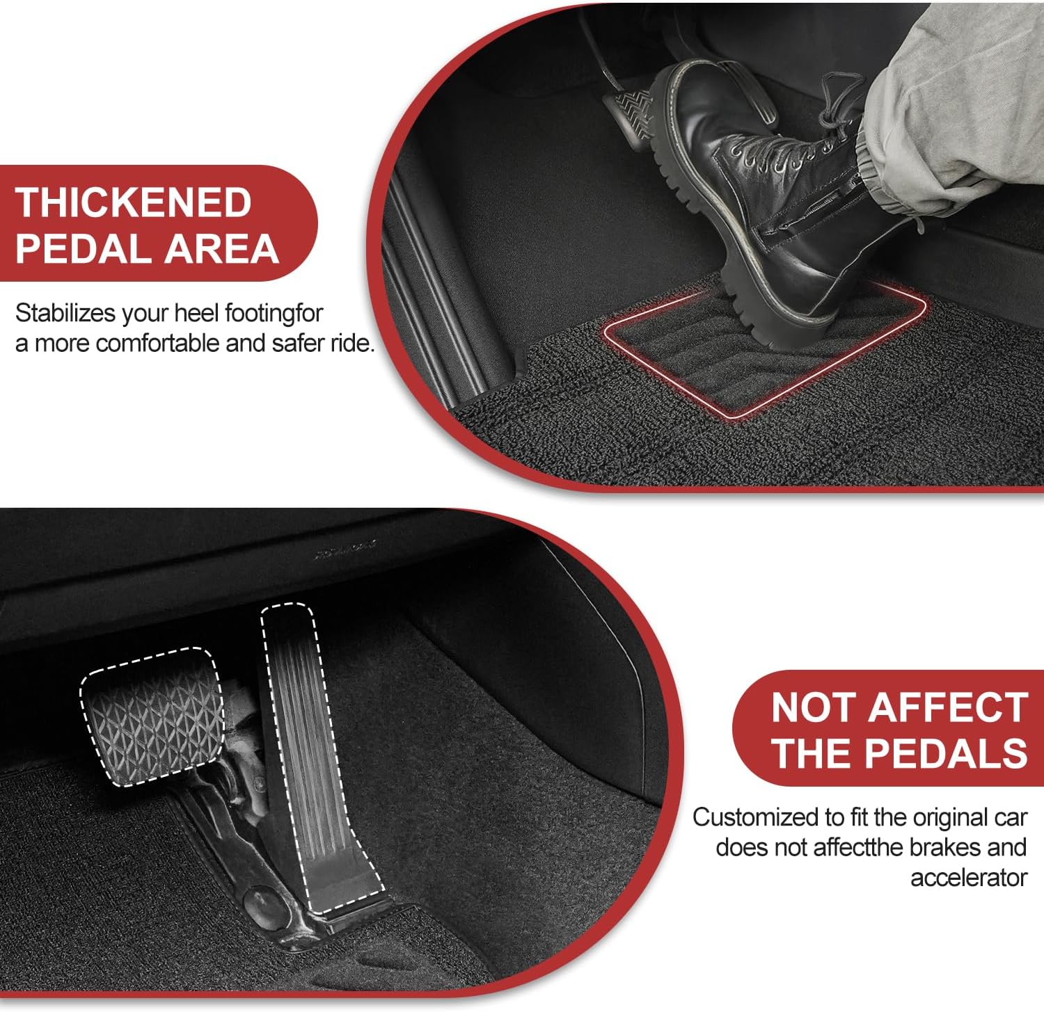 Carpet Floor Mats Fit for Honda HRV 2023-2027 image 2
