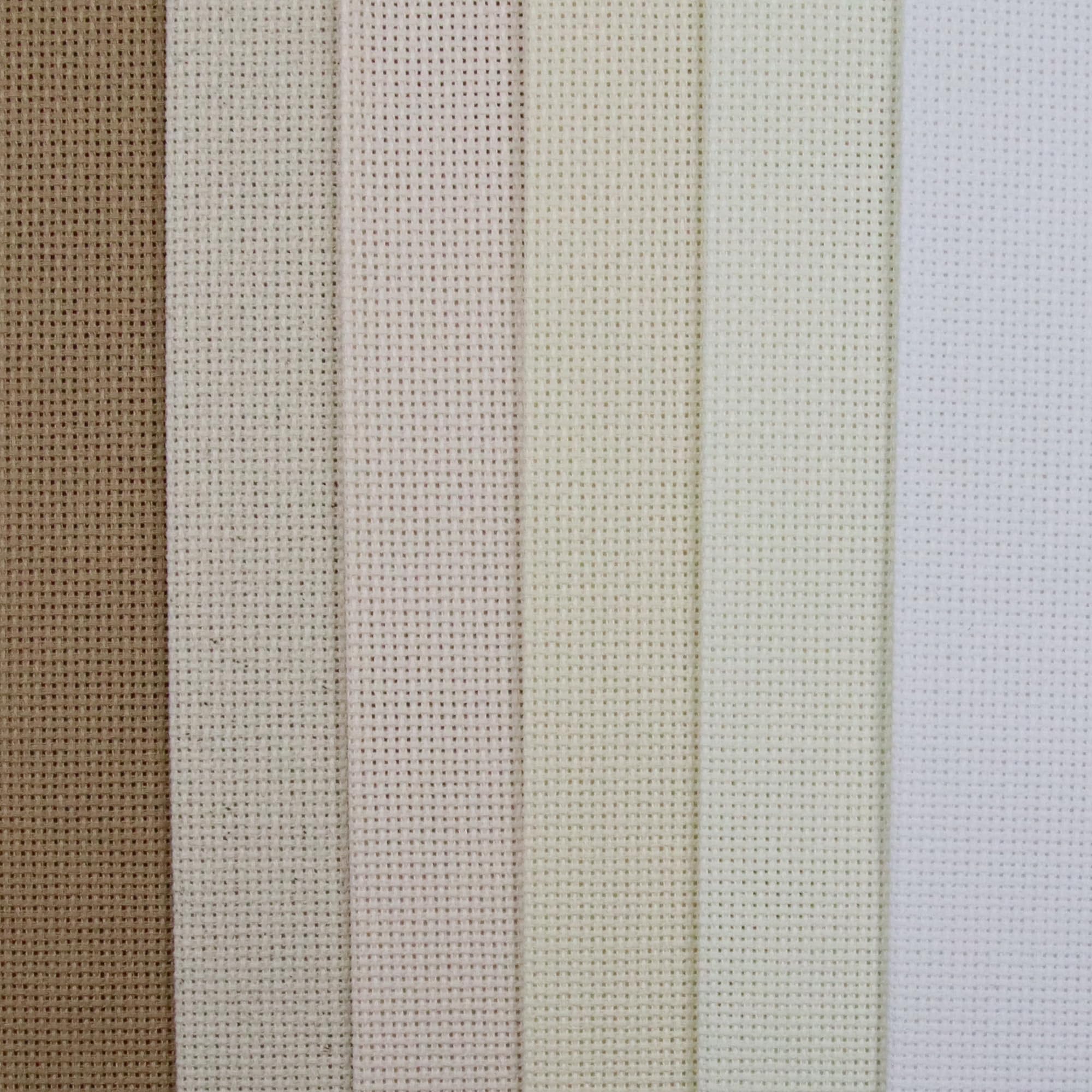 KCS 6 pc of 12" x 18" (30cmx45cm) 18 Count Cotton Aida Cloth Cross Stitch Fabric (18CT-D)