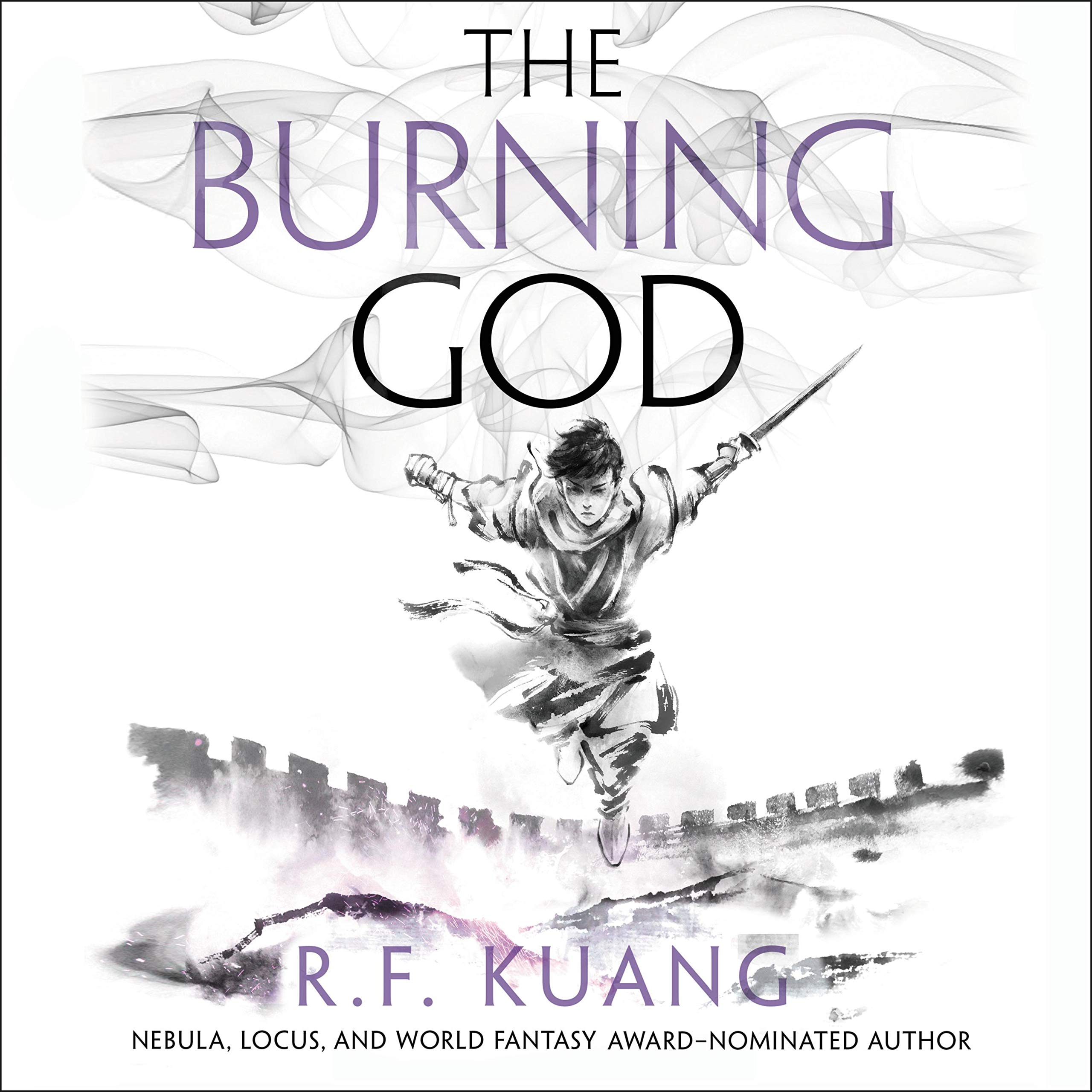 Cover art for The Burning God