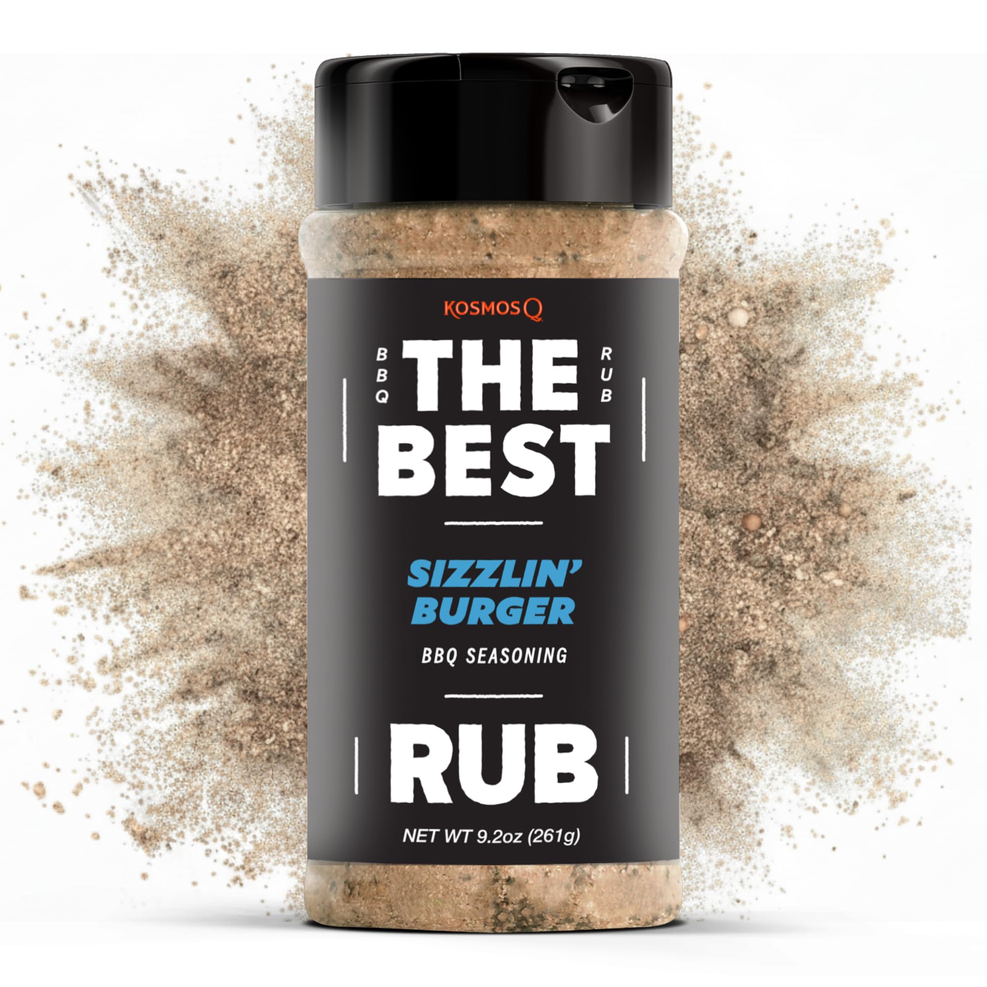 Kosmos Q The Best Sizzlin' Gourmet Burger Seasoning