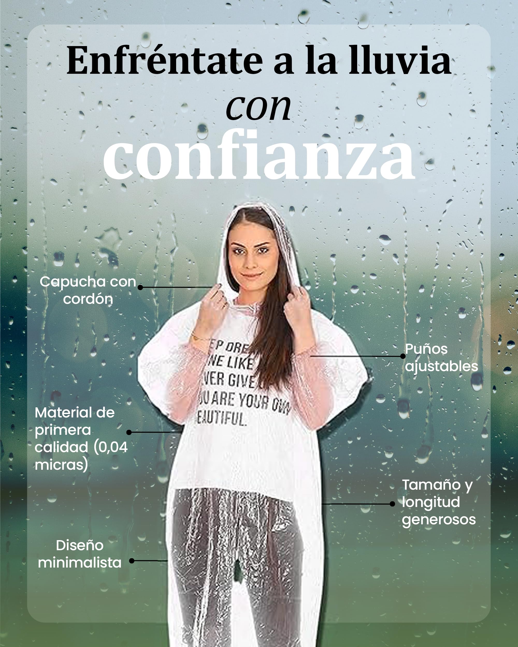 REDSTAR Waterproof Rain Poncho Family Pack Disposable Raincoat Adult Emergency Travel Festival