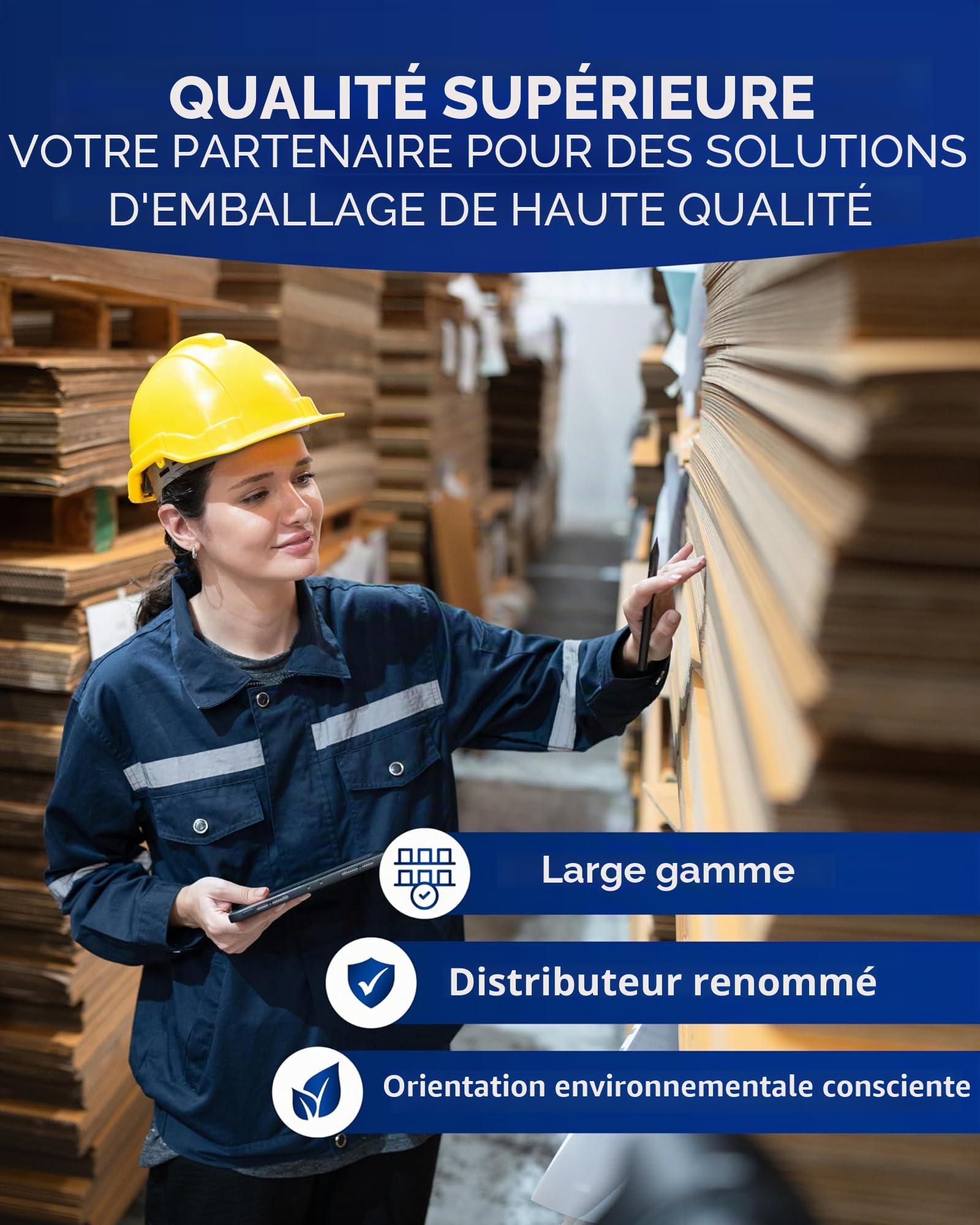 Boîtes pliantes KK Verpackungen, 2 parois | 2 pièces, 1200 x 600 x 600 mm, cartons d'expédition à double paroi rainures en hauteur selon Fefco 0201 | Boîtes à double paroi pour l'expédition de colis