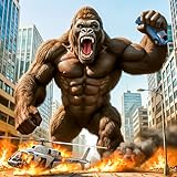 Angry Gorilla Fighting Bigfoot Crime City Game