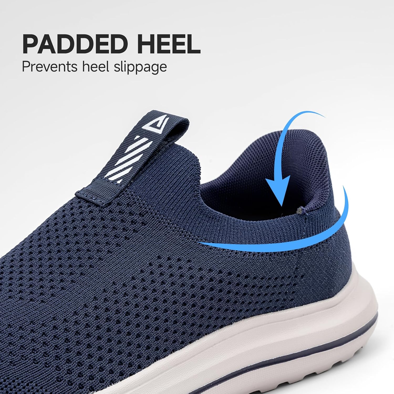 Baskets Homme Slip-On Sans Lacets - Chaussures Running Légères Respirantes Hands-Free Outdoor Sport Loisirs