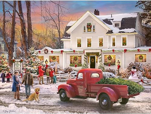 Vermont Christmas Company The Inn at Christmas - Rompecabezas de 550 piezas