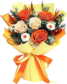Vrioca Flowers for Delivery, Preserved Flowers Bouquets, Birthday Gifts for Women Mom
