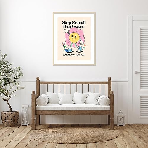 Miniatura 4 de Amanti Art Framed Wall Art Print 41x33 Retro Cartoon Character I by Victoria Barnes, Humor Wall Art, Whimsical Decor, X-Large Poster Painting