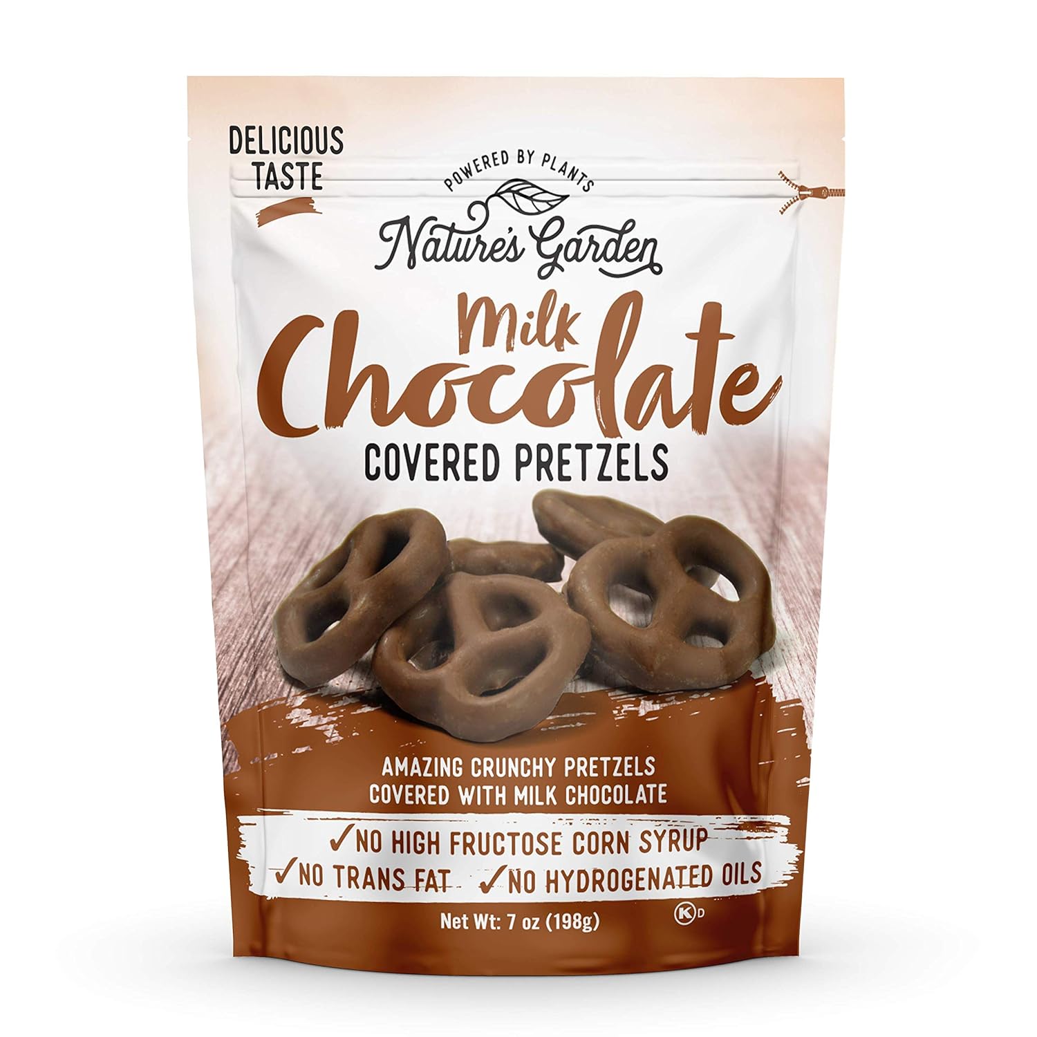 Nature's Garden Blueberry Yogurt Covered Pretzels, No Trans Fat, Indulgent Snack, Flavored Pretzels – 7 Oz Bag (Pack of 3)