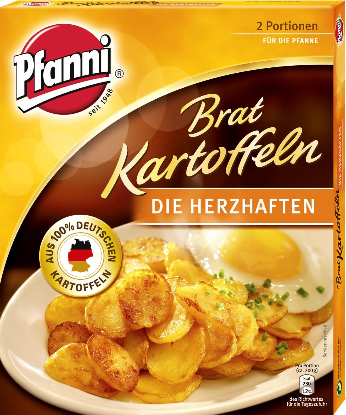 Potato Brat Kartoffeln 400g (2-pack)