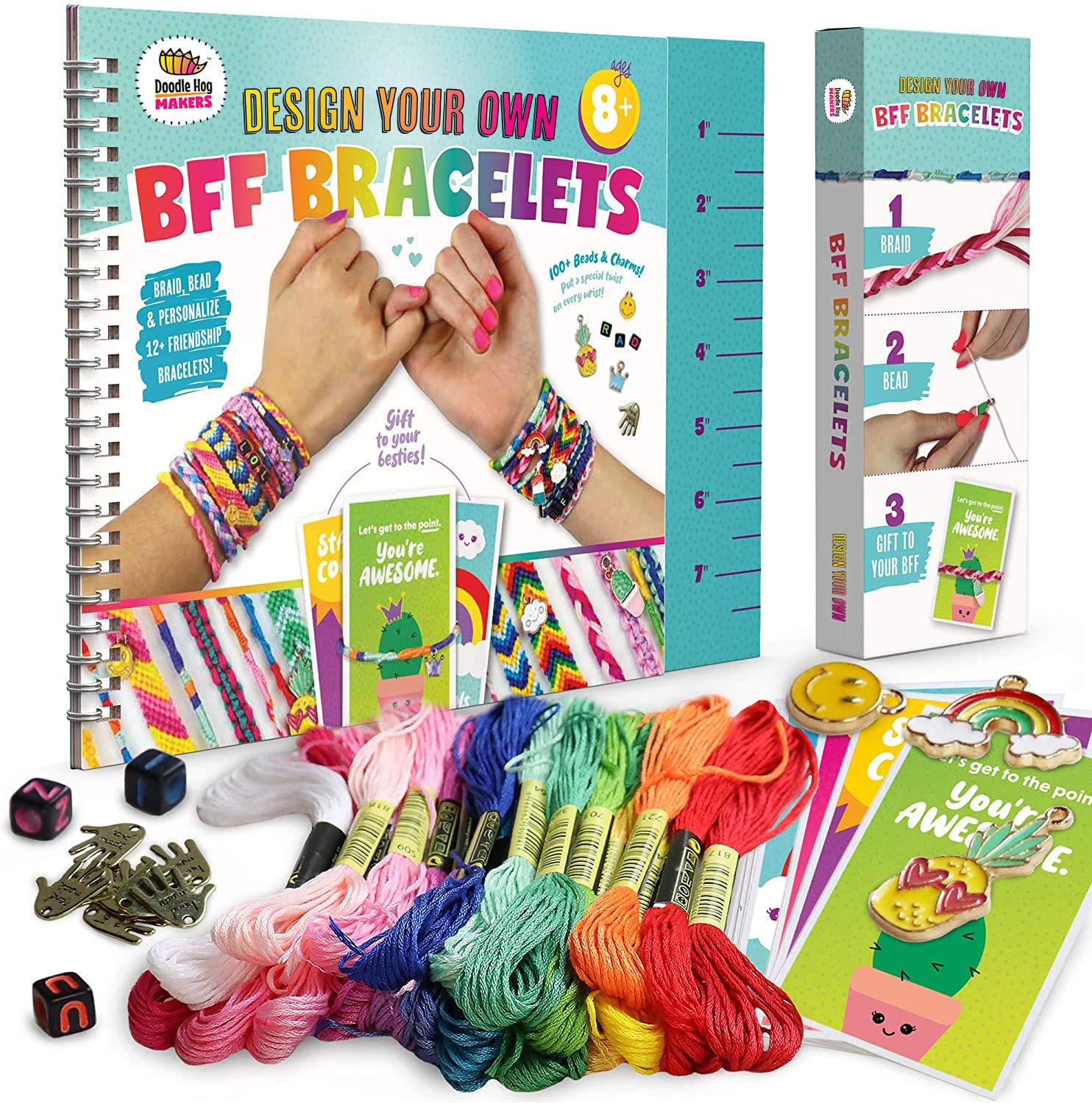 Friendship Bracelet Making Kit Huge Value Letter Beads Crafts