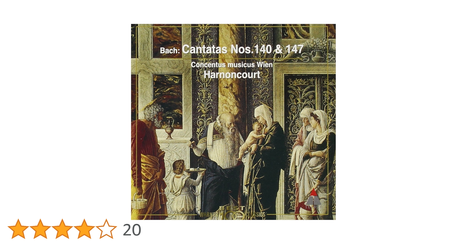 Amazon.co.jp: バッハ : カンタータ 第140番&第147番: ミュージック