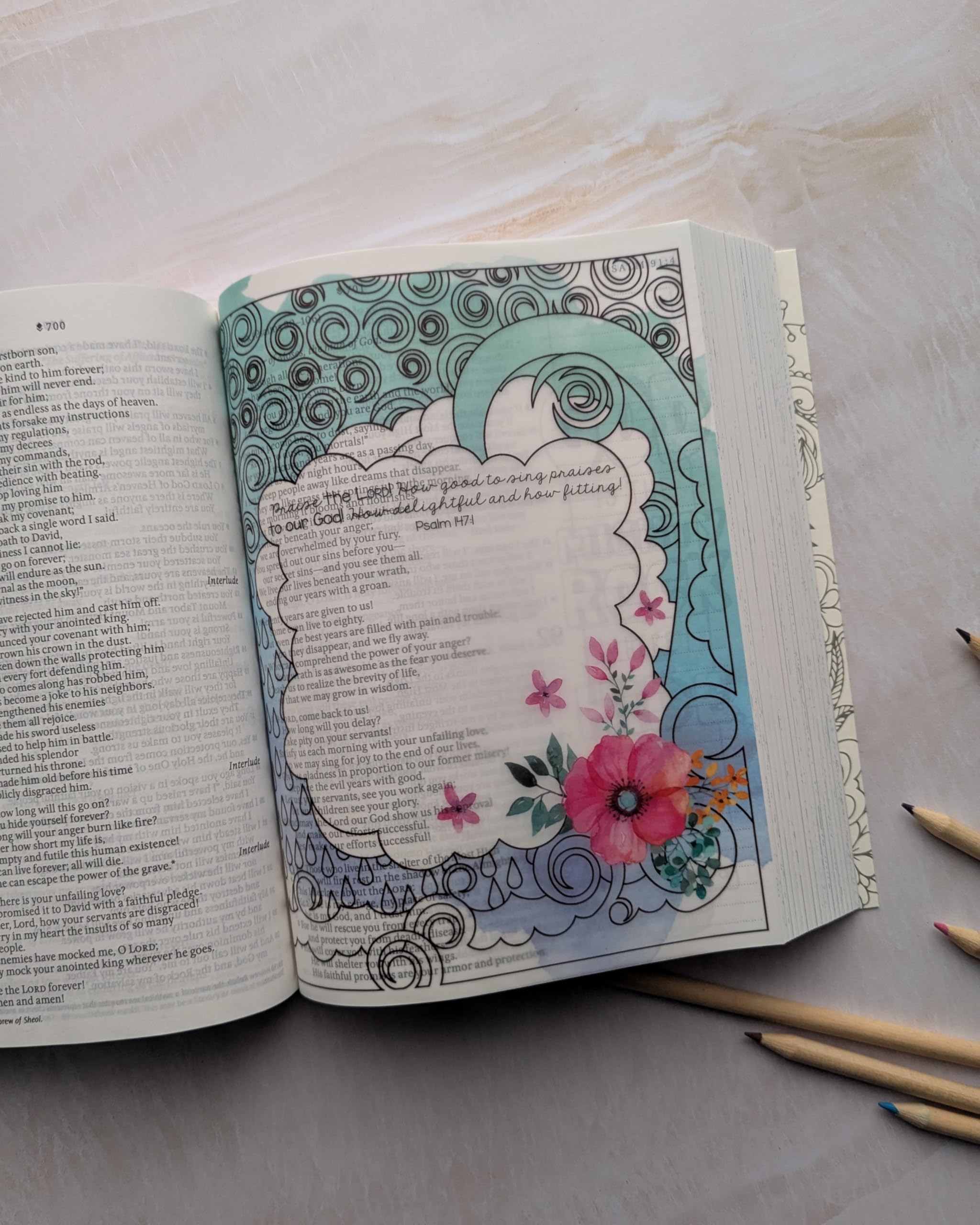 Inspire Praise Bible Nlt, Filament Enabled (Softcover)