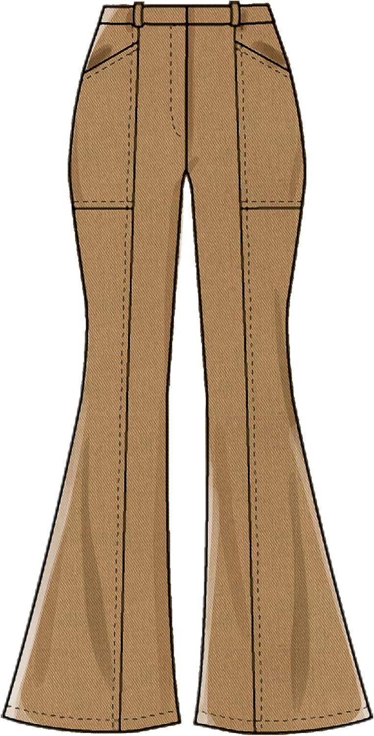 McCall Pattern Company McCall's Women's Bell Bottom Pants Sewing Patterns, Sizes 6-14