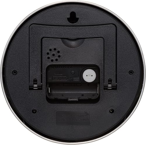 Miniatura 8 de La Crosse 404-3715B Wells - Reloj de cuarzo con acabado de latón (6.0 in)