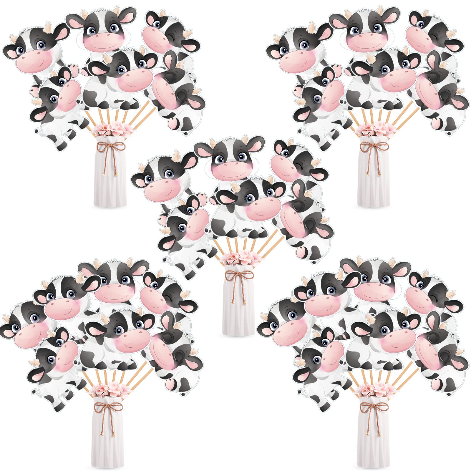 Buy 32 Pieces Cow Print Party Decorations Cow Baby Shower Decorations