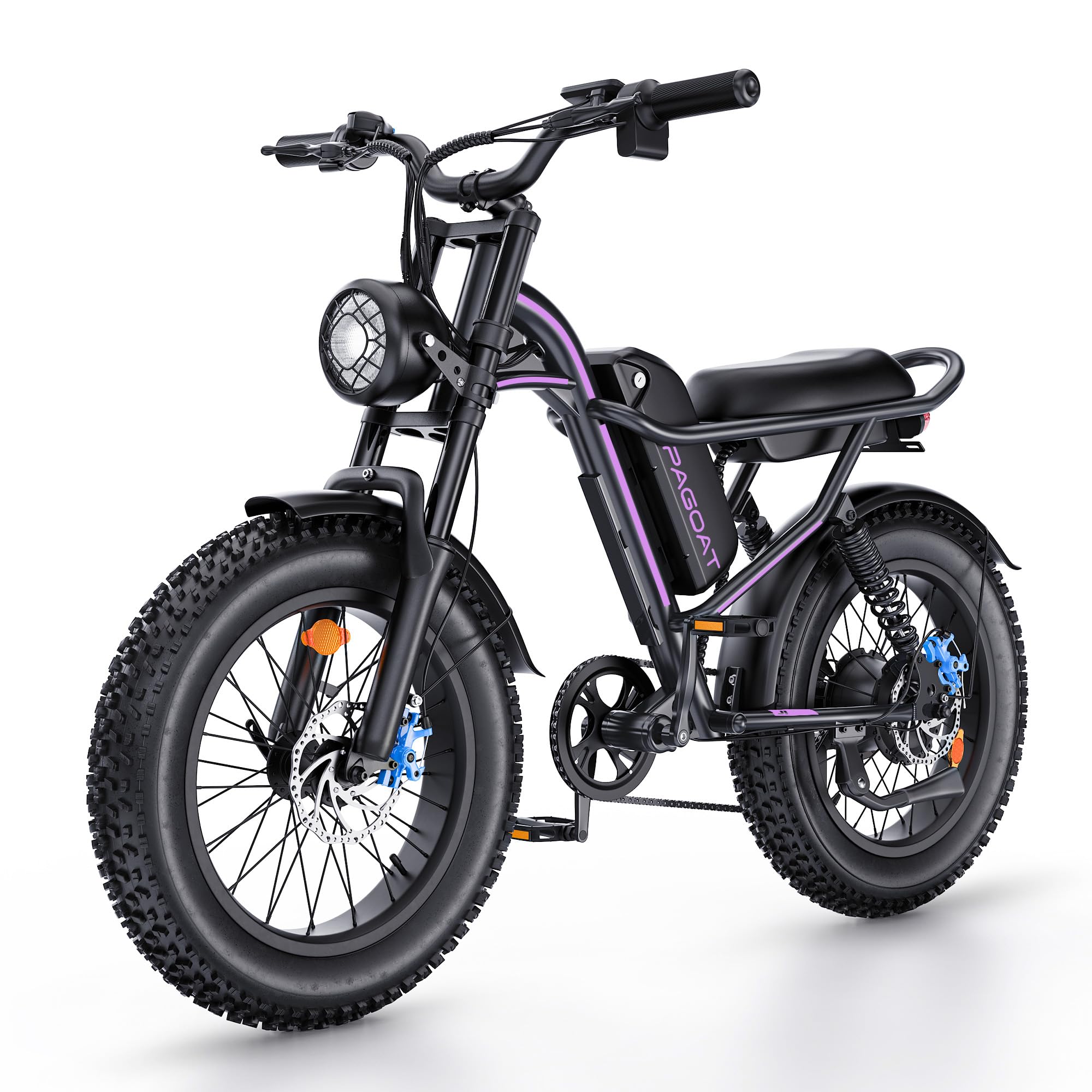 Electric Bike for Adults, 1500W Peak, 20" x 4.0" Fat Tire Ebike
