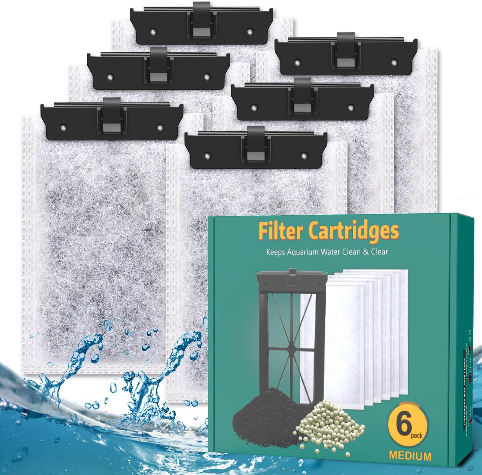 marsvert Fish Tank Filters for Tetra Whisper Filter