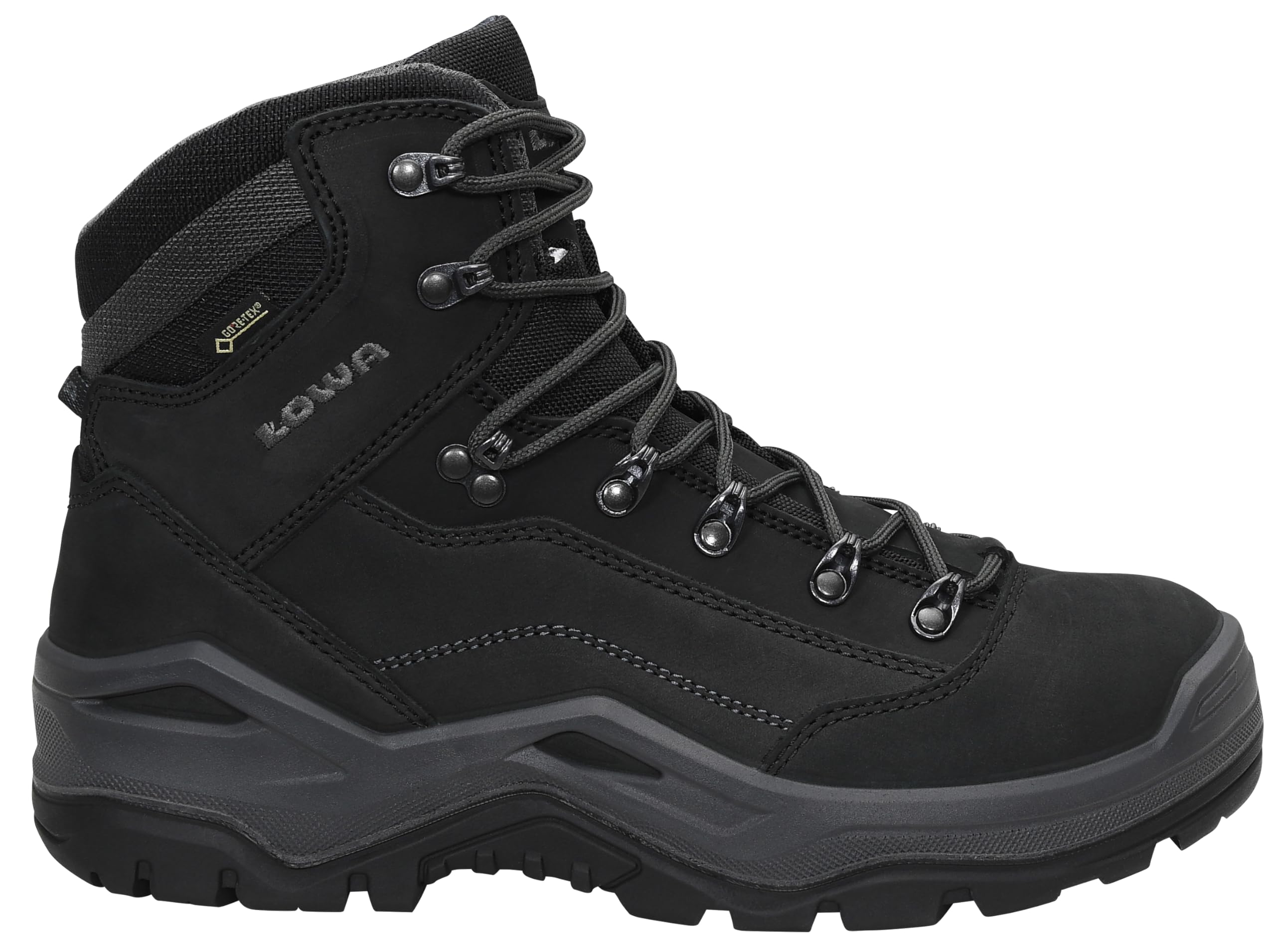 LOWA Herren Renegade Work GTX Black Mid S3 Ci Sicherheitsstiefel