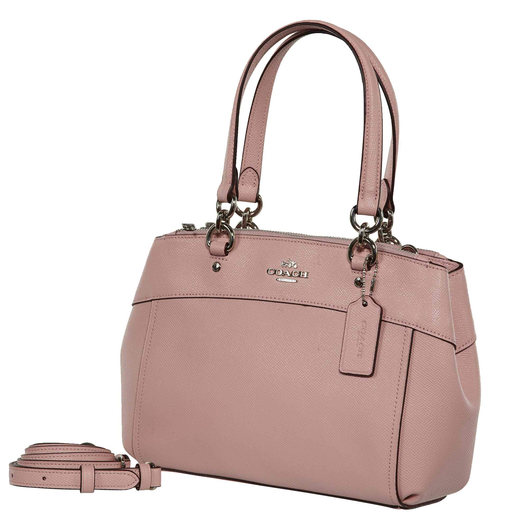 Coach Mini abrooke Carryall in Silver/Blush Style F25395