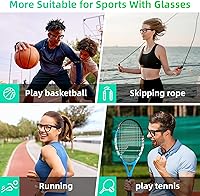 Vista 6 de Funda de silicona impermeable y correa ajustable para lentes compatibles con Ray-Ban Meta Wayfarer/Skyler/Headliner, accesorios para mejorar