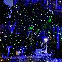 Vista 8 de Firefly Luces de Jardín Proyector Láser de Estrellas, Iluminación Decorativa al Aire Libre con Nebulosa Azul para Jardín Interior y Exterior