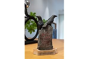 Norse Pagan Decor: Hugin and Munin Statue Figurine