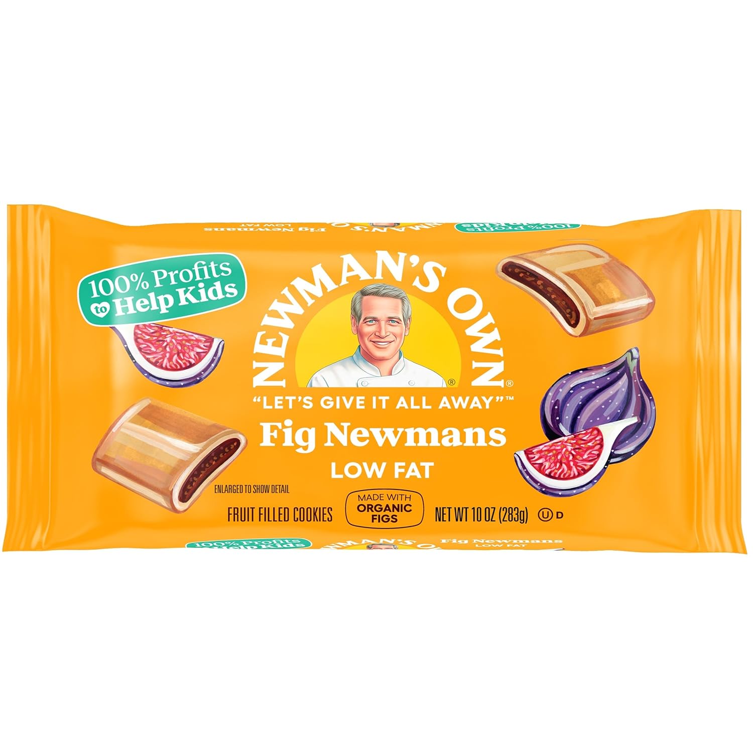 Newman's Own Fig Newmans, Low Fat, 10-Oz. (Pack Of 6)