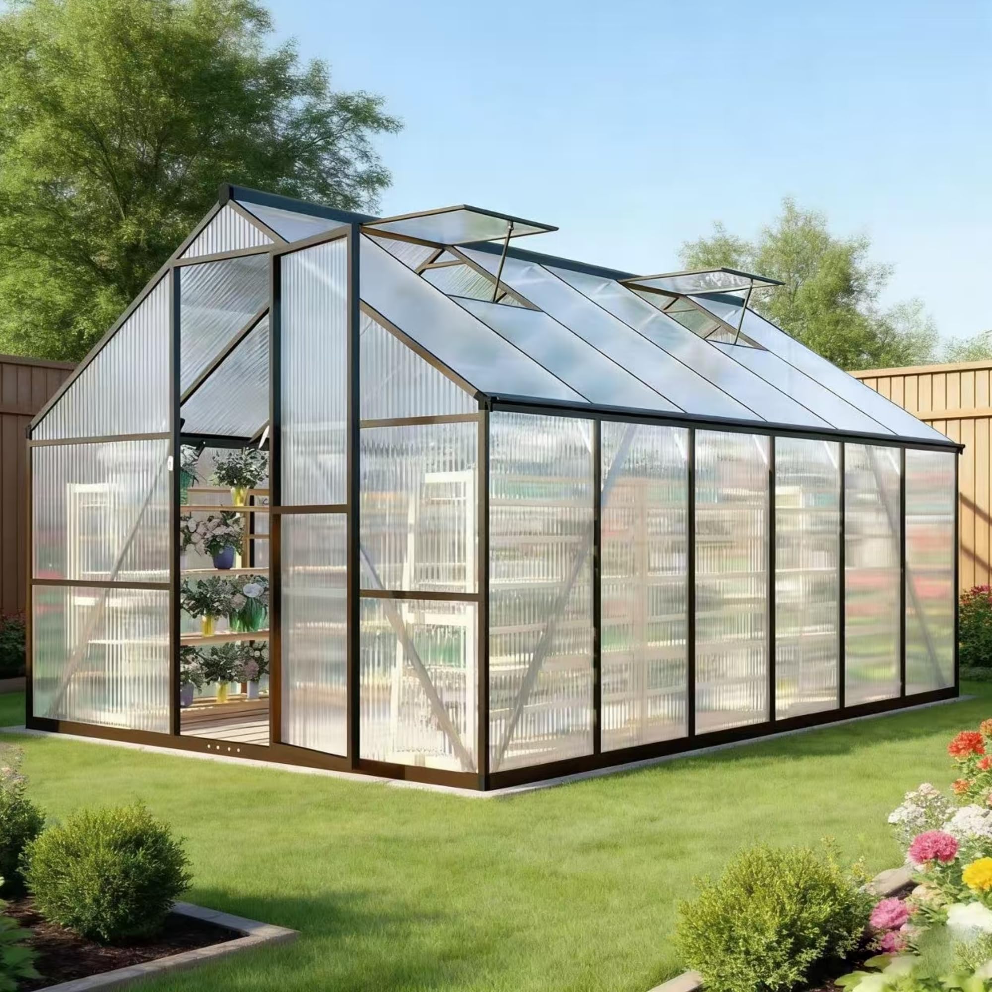 Jiliusure 8x12 Greenhouse