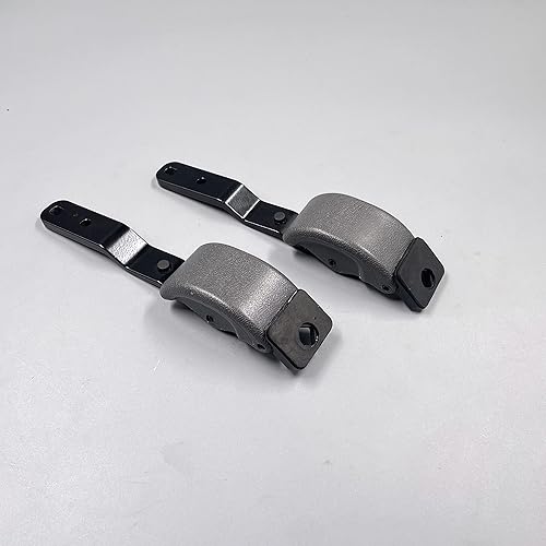 Miniatura 2 de HUYILUN0104 2 pestillo de ventana trasera gris compatible con Toyota Hilux 1997-2004 Tacoma 2000-2004