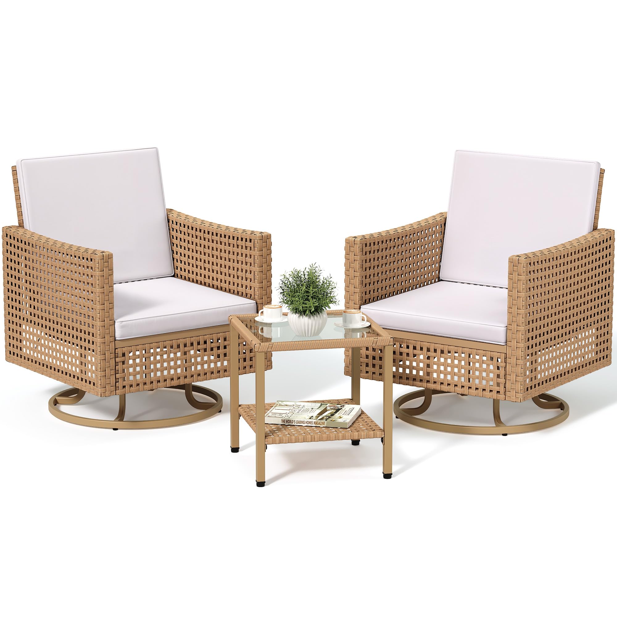 YITAHOME 3 Pieces Patio Furniture Set
