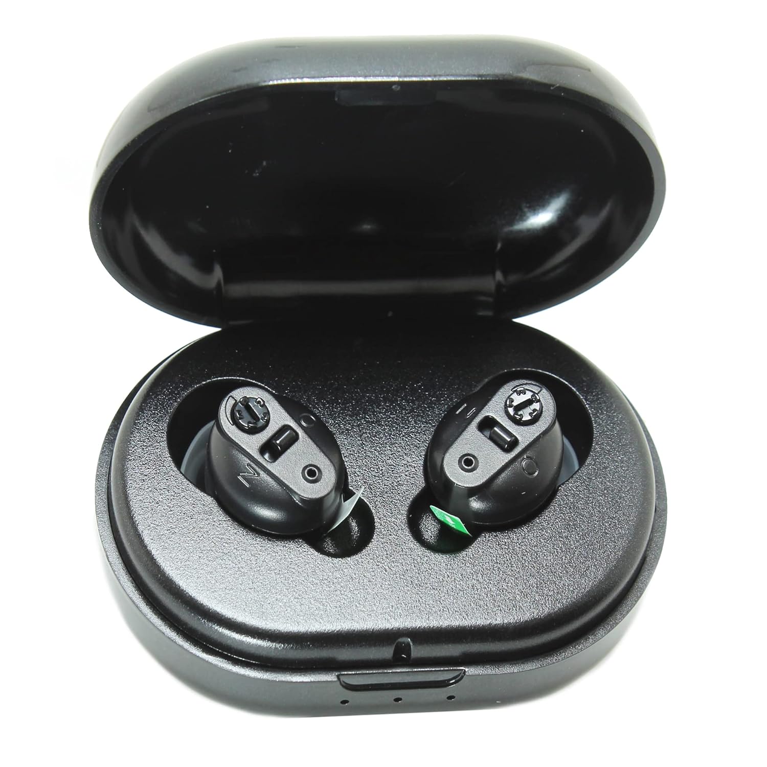 Dishan Both Ear Bluetooth Rechargable Nano Hearing Aid Device with